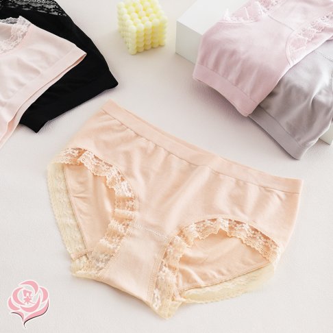 棉柔莫代爾內褲/超彈力布料 /純棉底襠L-XL/女內褲【 唐朵拉 】(329) 5