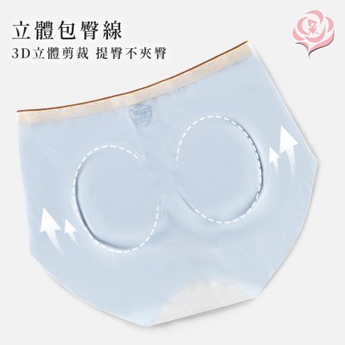 加大尺碼 舒適無痕 裸感薄透內褲/3XL 超優彈性舒適柔軟/輕盈著感/女內褲(382) 3
